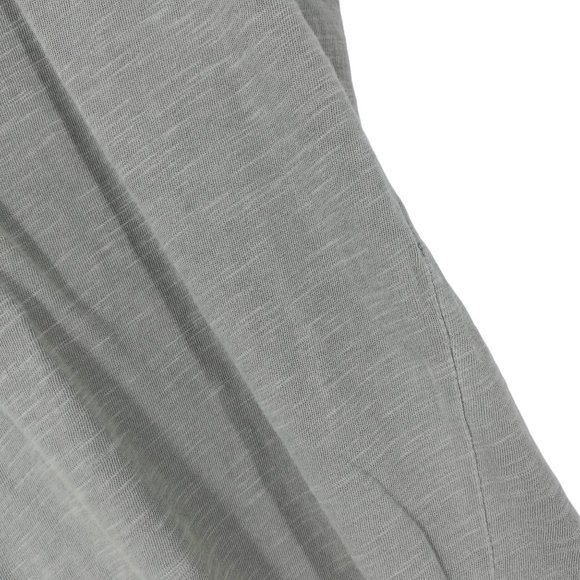 Buck Mason V-neck Slub Curved Hem T-Shirt Size S New NWT Green Short Sleeve - Picture 6 of 11